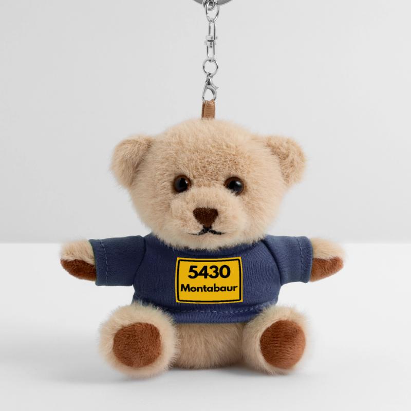 OLD POSTCODE POSTCODE RETRO 5430 MONTABAUR Teddy Keyring