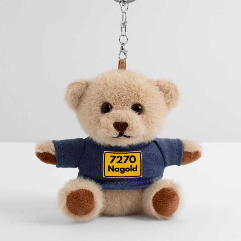OLD POSTCODE POSTCODE 7270 NAGOLD HEIMATSTOLZ Teddy Keyring