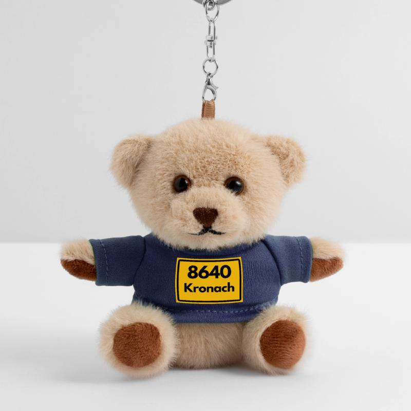 OLD POSTCODE ZIP CODE 8640 KRONACH HEIMATSTOLZ Teddy Keyring