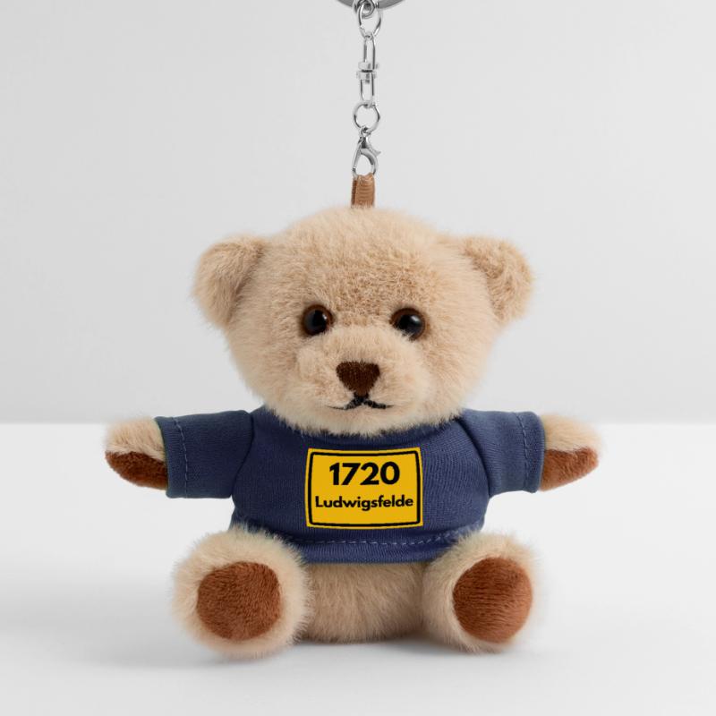 OLD POSTCODE POSTCODE RETRO 1720 LUDWIGSFELDE Teddy Keyring