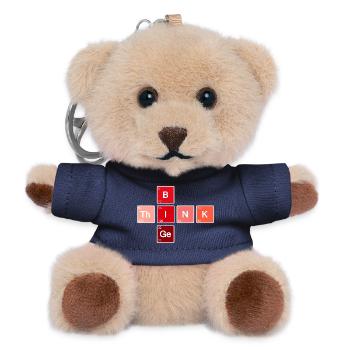 Think Big (Rot) - Teddy Schlüsselanhänger - Navy - Vorne