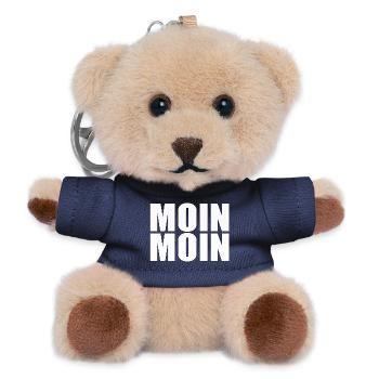 MOIN MOIN - Teddy Schlüsselanhänger - Navy - Vorne