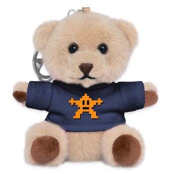 MOMO - Teddy Schlüsselanhänger - Navy - Vorne