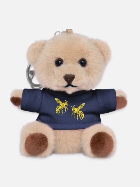 Biene Wespe - Teddy Schlüsselanhänger - Navy