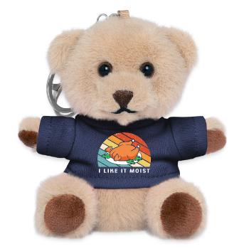 Papa Großvater Opa Thanksgiving Vater - Teddy Schlüsselanhänger - Navy - Vorne