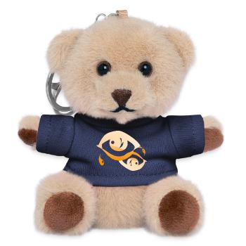 Liebe - Teddy Schlüsselanhänger - Navy - Vorne