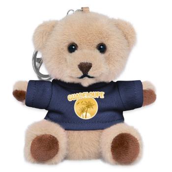Strand Guadeloupe - Teddy Schlüsselanhänger - Navy - Vorne