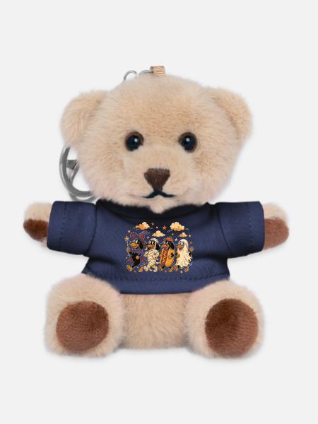 Halloween Hundekostüm Parade - Teddy Schlüsselanhänger - Navy
