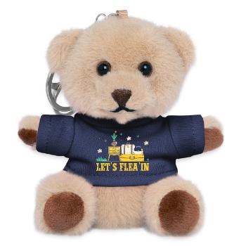 Thrift Shopper Let´s Flea´In Thrift Store - Teddy Schlüsselanhänger - Navy - Vorne