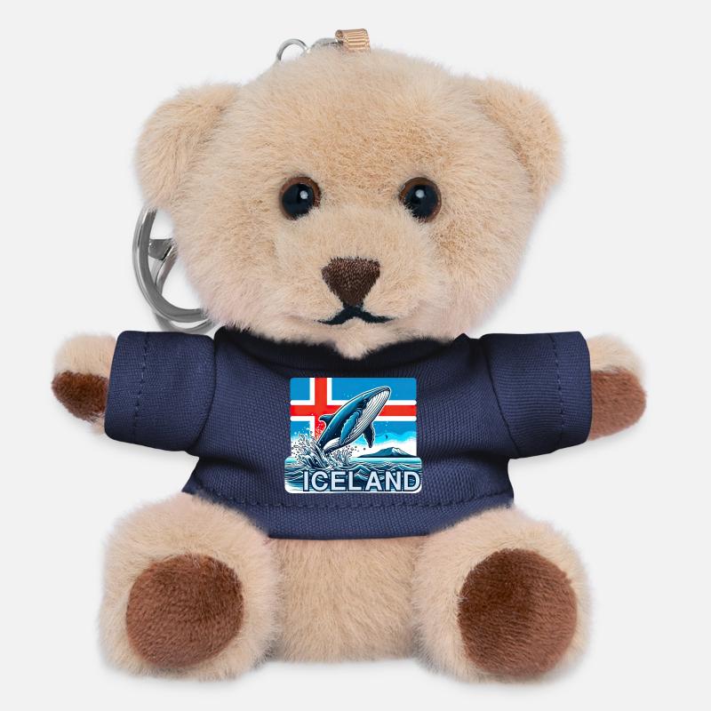 iceland Iceland 10 - Teddy Keyring - navy