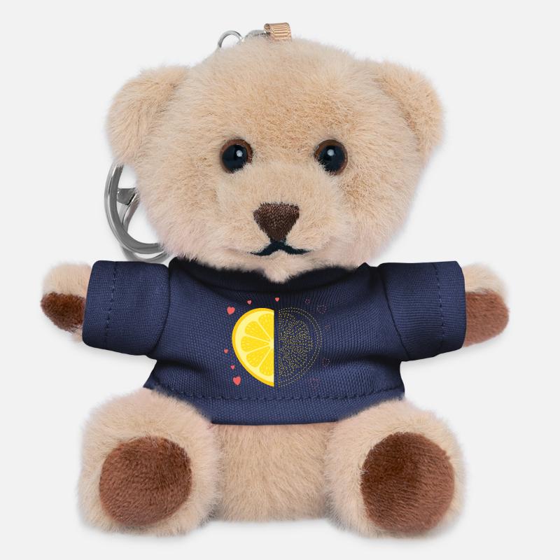 Lemon Heart – Missing My Other Half - Teddy Keyring - navy
