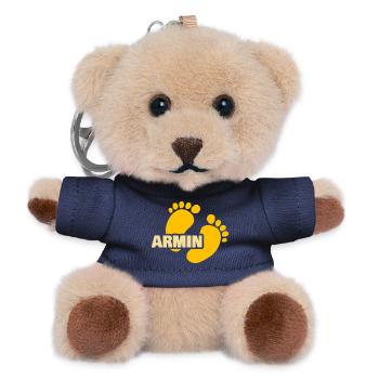 Baby Armin - Teddy Schlüsselanhänger - Navy - Vorne