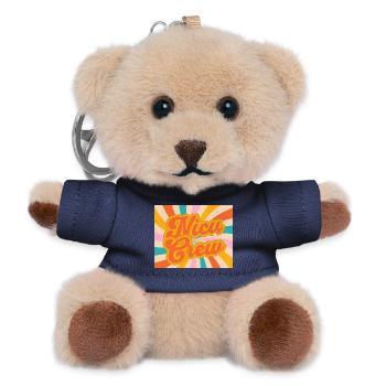 Neonatal Nurse - Teddy Keyring - navy - Front