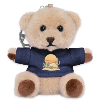 Boho Nature Cacti - Teddy Keyring - navy - Front