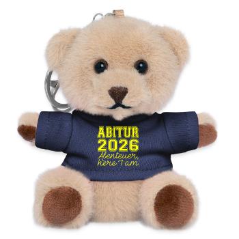 ABI 2026 - Teddy Schlüsselanhänger - Navy - Vorne