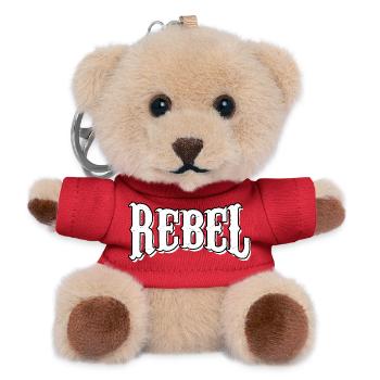 rebel dieb rowdy rebell bandit hustler gang crime - Teddy Keyring - red - Front