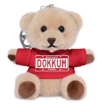 T-Shirt Dokkum Hoodie Ijsselmeer Holland - Porte-clés ourson - rouge - Devant