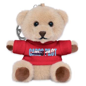 Cargo pilot An-12 - Teddy Schlüsselanhänger - Rot - Vorne