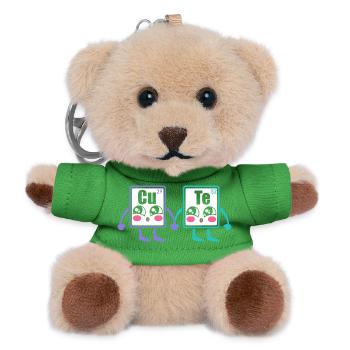 Chimie Chimiste Professeur de chimie Dire science - Porte-clés ourson - vert - Devant