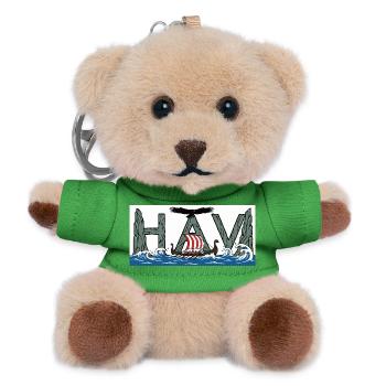 Havets Viking - Le Viking de la mer - Porte-clés ourson - vert - Devant