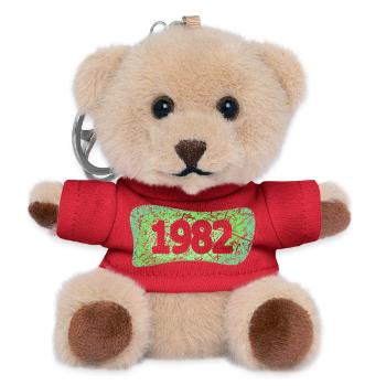 1982 - Teddy Schlüsselanhänger - Rot - Vorne