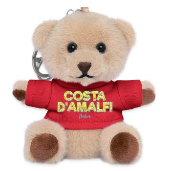 Costa d'Amalfi und Zitrone in Italien Amalfiküste - Teddy Schlüsselanhänger - Rot - Vorne