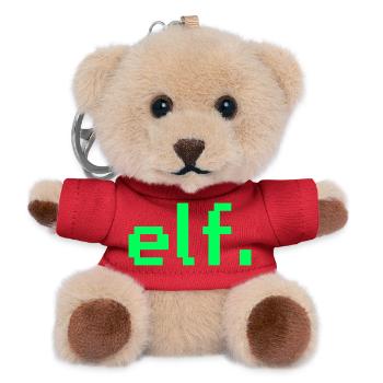 11. Geburtstag Elf Gamer - Teddy Schlüsselanhänger - Rot - Vorne