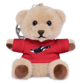Orca - killer whale - orque - Teddy Keyring - red - Front