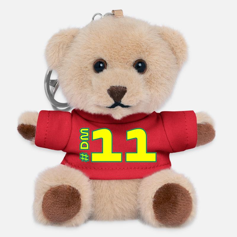 -DM11-2026 - Teddy Keyring - red