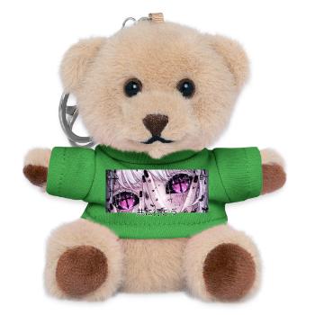 Come, go with me - Teddy Keyring - green - Front