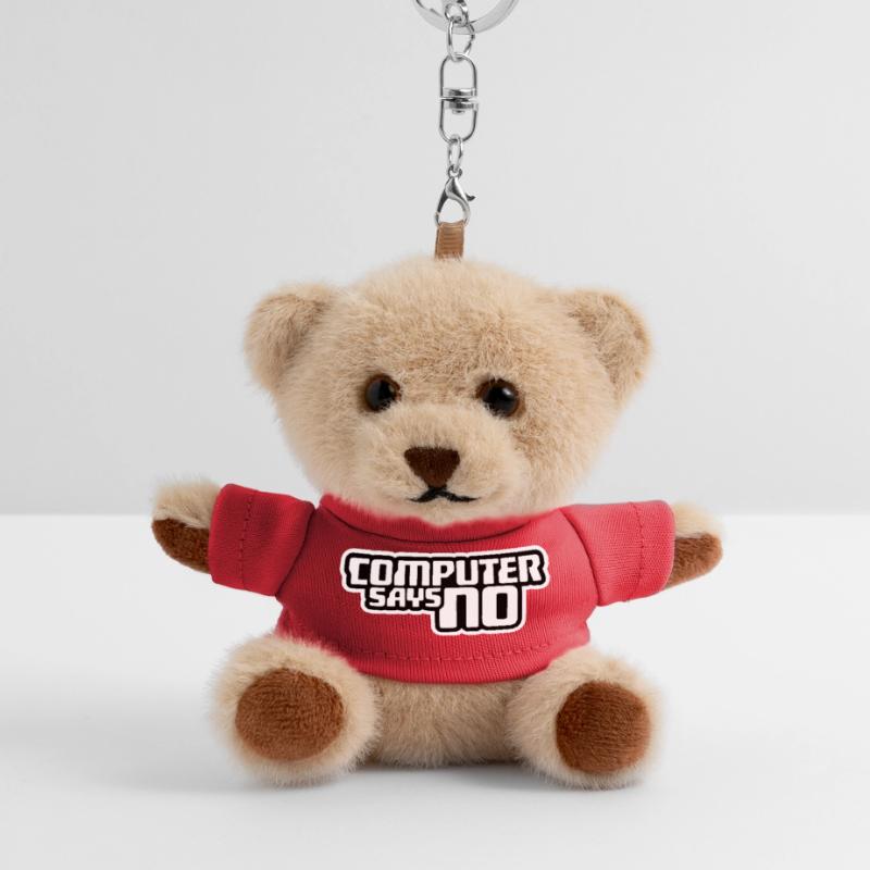 Computer Says No Lustig Programmierer Nerd Technik Teddy Schlüsselanhänger