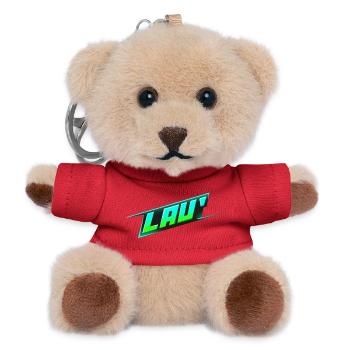 Lau' - Teddy Keyring - red - Front