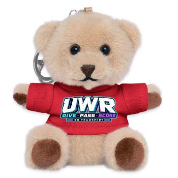 UWR Dive Score 3D TeamSport - Teddy Schlüsselanhänger - Rot - Vorne