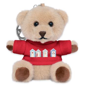 A day at the sea - Teddy Keyring - red - Front