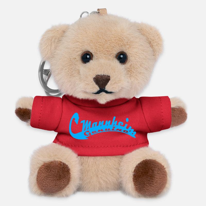 Mannheim - Teddy Schlüsselanhänger - Rot