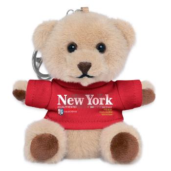 Street Style Abstract NYC Print - Teddy Keyring - red - Front