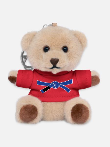 Bluebelt - Blue Belt - Teddy Keyring - red