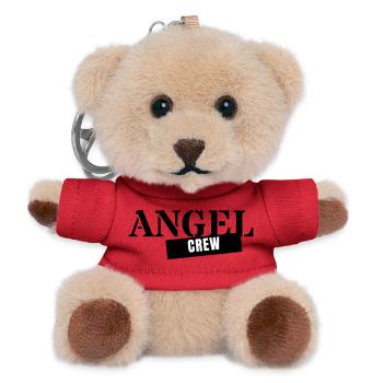 Angel Crew - Angler Angelverein Petriheil Team - Teddy Schlüsselanhänger - Rot - Vorne