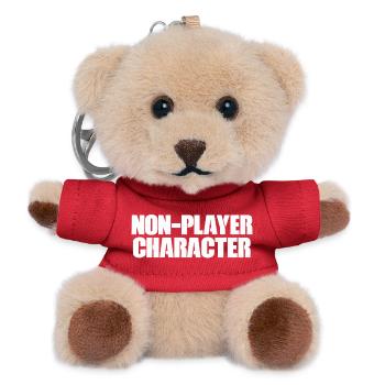 Typografie der Nicht-Spieler-Charaktere - Teddy Schlüsselanhänger - Rot - Vorne