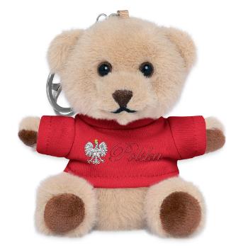 Polska - Poland - Teddy Keyring - red - Front