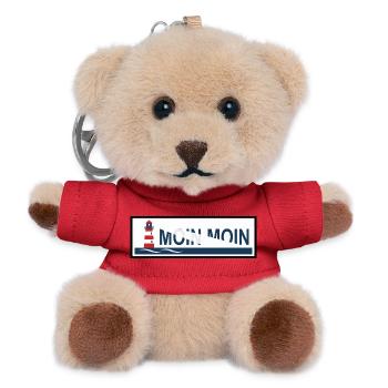 Basse-Saxe Moin Moin - Porte-clés ourson - rouge - Devant