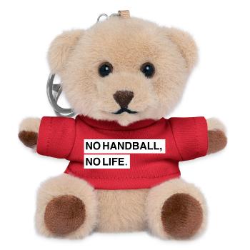 No Handball, no Life - Teddy Keyring - red - Front