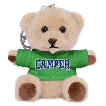 Camper - Teddy Keyring - green - Front