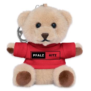 Lauser - Teddy Keyring - red - Front