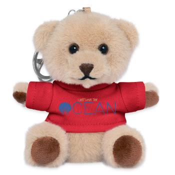 Ocean Love - Teddy Schlüsselanhänger - Rot - Vorne