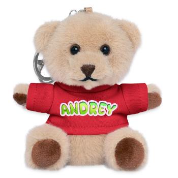 Andrey as a profession - Teddy Keyring - red - Front