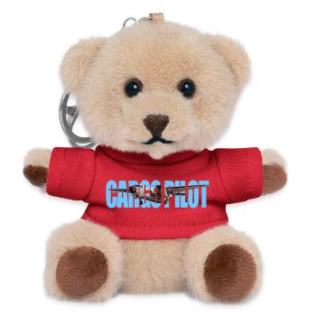 Cargo pilot C-2A - Teddy Schlüsselanhänger - Rot - Vorne