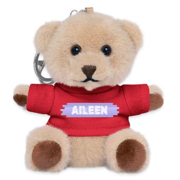 Mère Aileen - Porte-clés ourson - rouge - Devant
