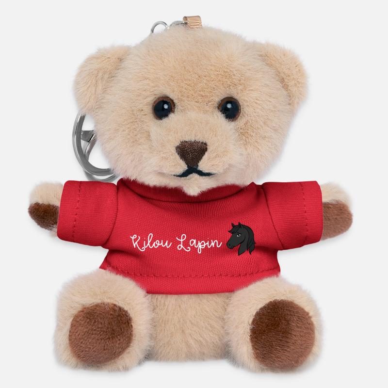 cannelle_kilou - Porte-clés ourson - rouge