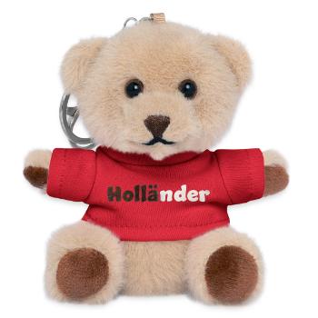Holländer Havanna - Teddy Schlüsselanhänger - Rot - Vorne